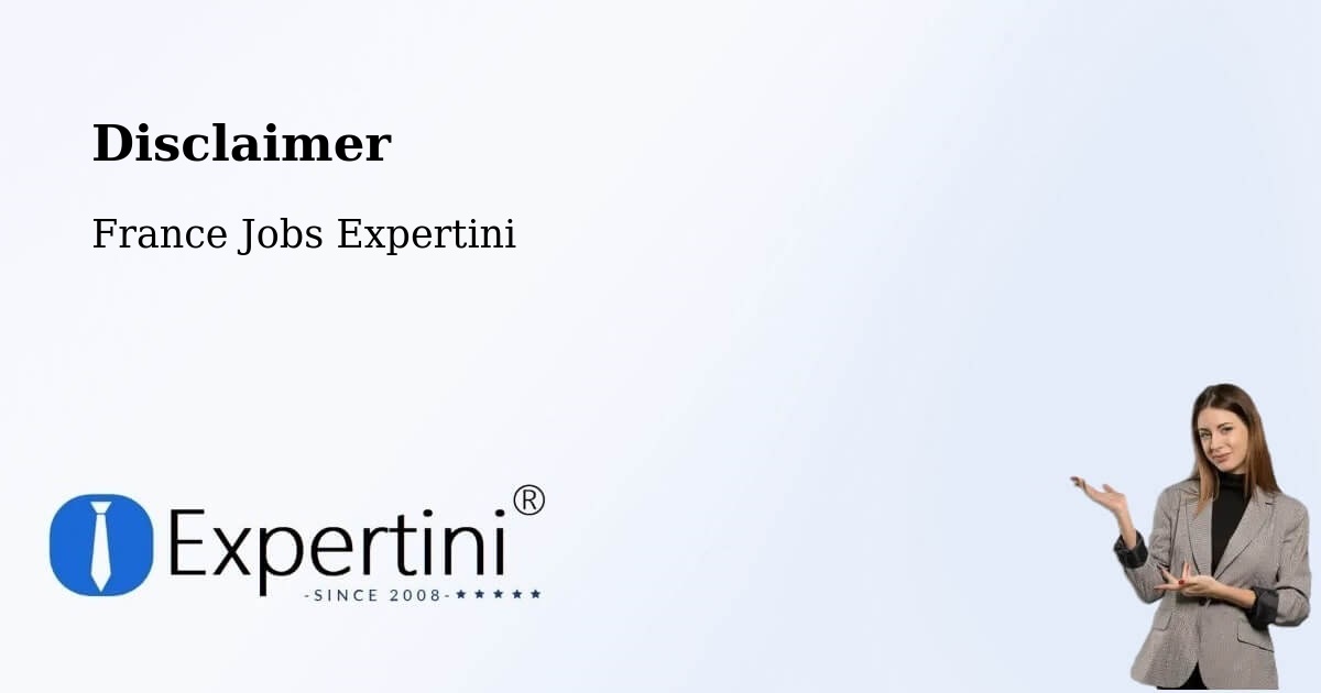Disclaimer – Le Rouret - France Jobs Expertini